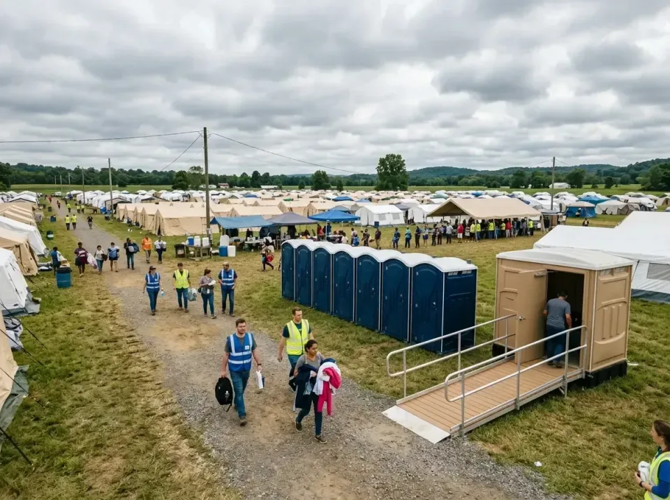 disaster-relief-camp-restrooms-010 — frequently asked questions, Dumpster & Portable Bathrooms Rental in Algoma, WI